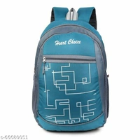 HEART CHOICE Casual Waterproof Laptop Backpack/ Office Bag/ School Bag/ College Bag For Men & Women (Grey N Blue ) Name: HEART CHOICE Casual Waterproof Laptop Backpack/ Office Bag/ School Bag/ College Bag For Men & Women - SKY BLUE, Free Size