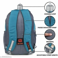 HEART CHOICE Casual Waterproof Laptop Backpack/ Office Bag/ School Bag/ College Bag For Men & Women (Grey N Blue ) Name: HEART CHOICE Casual Waterproof Laptop Backpack/ Office Bag/ School Bag/ College Bag For Men & Women - SKY BLUE, Free Size