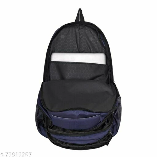 35 L Casual Waterproof Laptop Bag/Backpack for Men Women Boys Girls/Office School College Teens & Students (18 Inch) - Dark Blue, Free Size