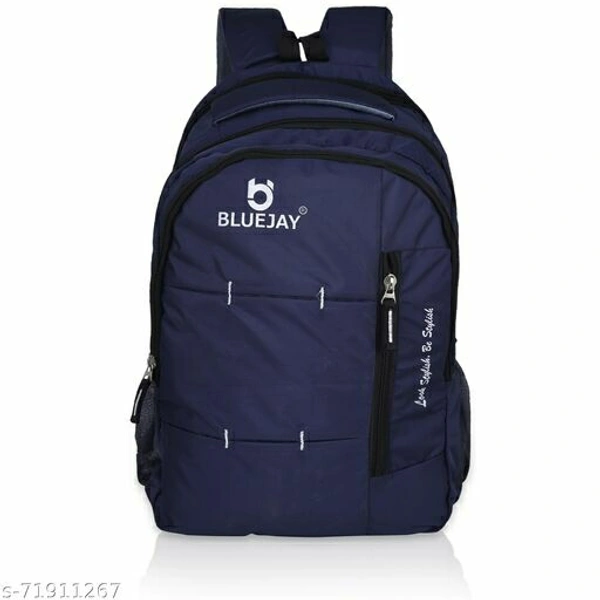 35 L Casual Waterproof Laptop Bag/Backpack for Men Women Boys Girls/Office School College Teens & Students (18 Inch) - Dark Blue, Free Size
