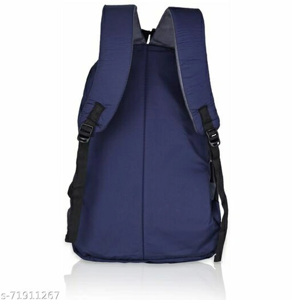 35 L Casual Waterproof Laptop Bag/Backpack for Men Women Boys Girls/Office School College Teens & Students (18 Inch) - Dark Blue, Free Size