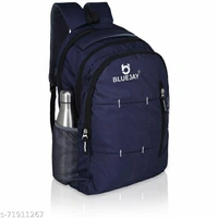 35 L Casual Waterproof Laptop Bag/Backpack for Men Women Boys Girls/Office School College Teens & Students (18 Inch) - Dark Blue, Free Size