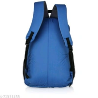 35 L Casual Waterproof Laptop Bag/Backpack for Men Women Boys Girls/Office School College Teens & Students (18 Inch) - Sky Blue, Free Size