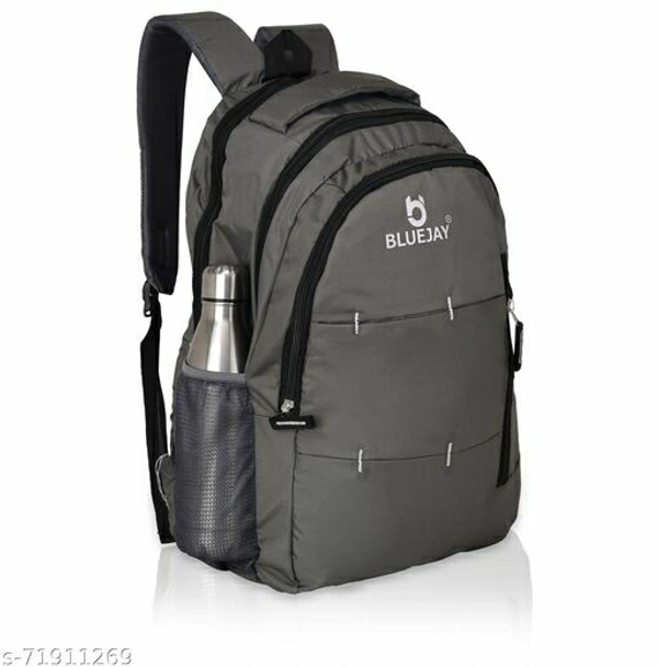 35 L Casual Waterproof Laptop Bag/Backpack for Men Women Boys Girls/Office School College Teens & Students (18 Inch) - Grey, Free Size