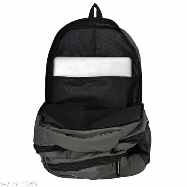 35 L Casual Waterproof Laptop Bag/Backpack for Men Women Boys Girls/Office School College Teens & Students (18 Inch) - Grey, Free Size