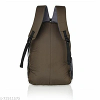 35 L Casual Waterproof Laptop Bag/Backpack for Men Women Boys Girls/Office School College Teens & Students (18 Inch) - Brown, Free Size
