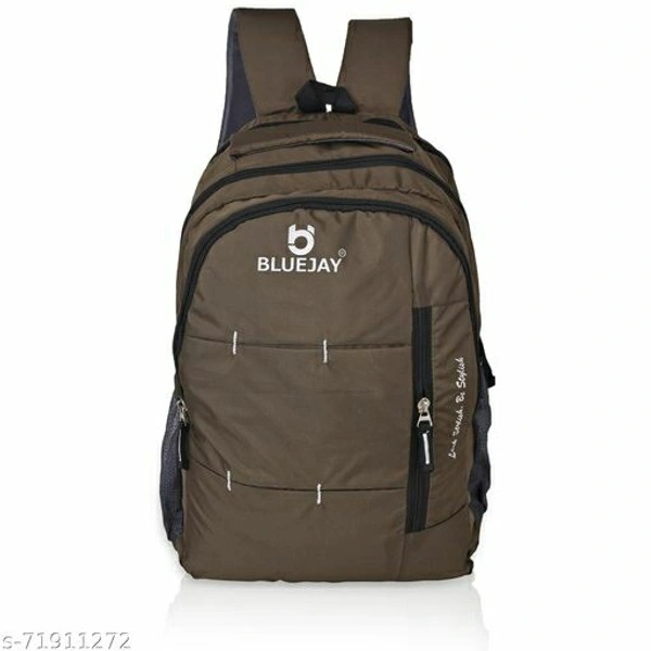 35 L Casual Waterproof Laptop Bag/Backpack for Men Women Boys Girls/Office School College Teens & Students (18 Inch) - Brown, Free Size