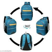 ANICE 33 Ltrs Blue (15.6 inch) Laptop Backpack/Bag for Men and Women with 3 compartments and Waterproof rain Cover - Sky Blue, Free Size