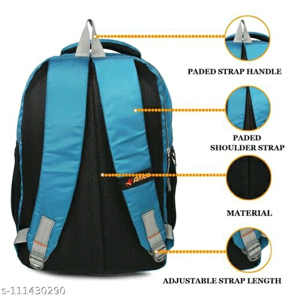 ANICE 33 Ltrs Blue (15.6 inch) Laptop Backpack/Bag for Men and Women with 3 compartments and Waterproof rain Cover - Sky Blue, Free Size