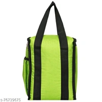 SOPSON® Lunch Bag / Tiffin Bag for Men, Women, Kids, School, Picnic, Work Carry Bag for Lunch Boxes - Green, Free Size