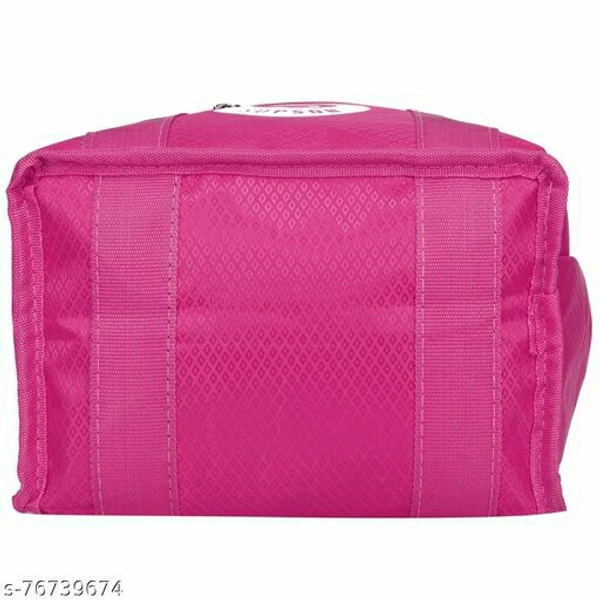 SOPSON® Lunch Bag / Tiffin Bag for Men, Women, Kids, School, Picnic, Work Carry Bag for Lunch Boxes - Pink, Free Size