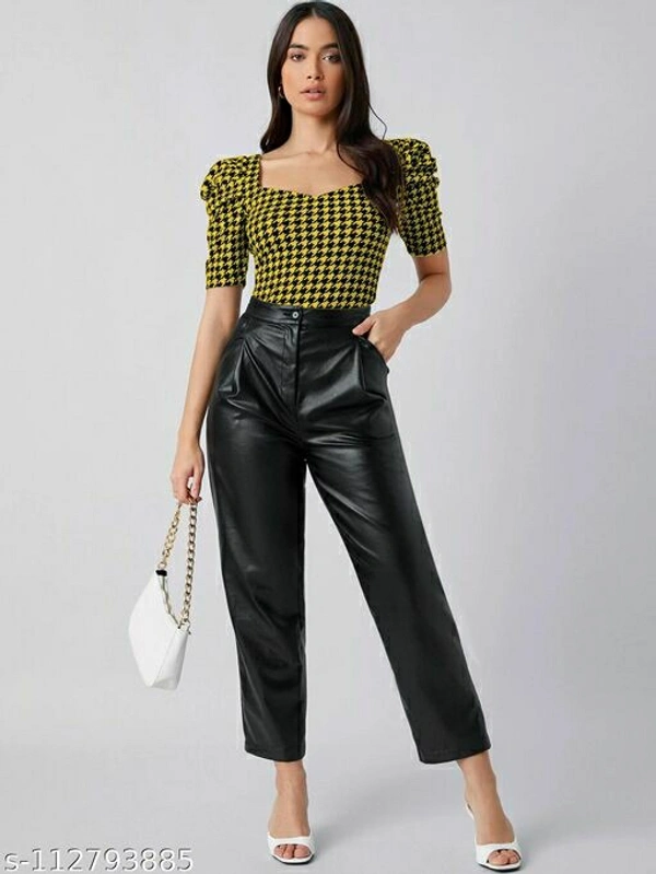 Trendy Printed Women Tops - L