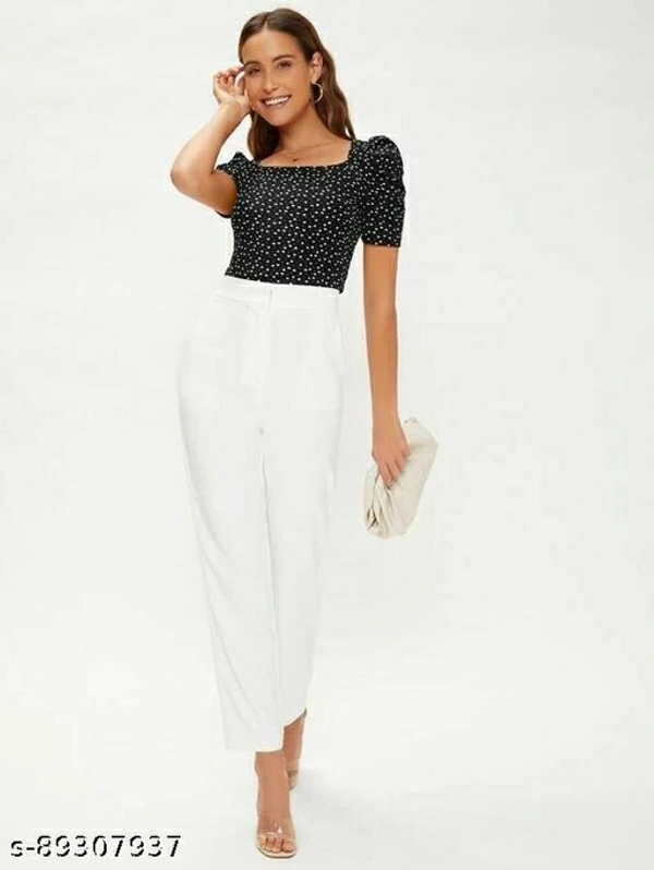Trendy Printed Women Tops  - XL