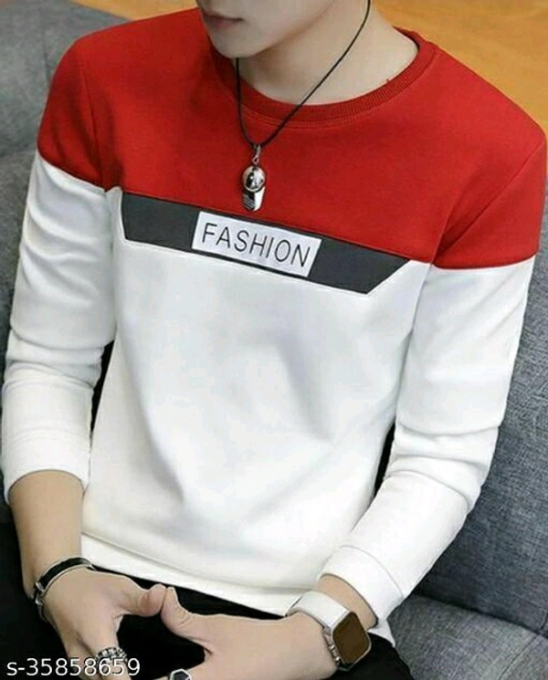 Ruggstar Best Selling Cotton Full Sleeve T - Shirt For Men  - M