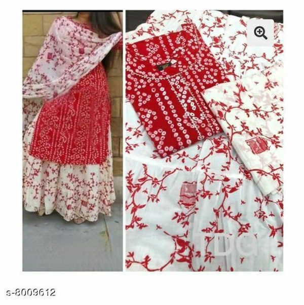STYLISH Kurta Sets  - RED, M