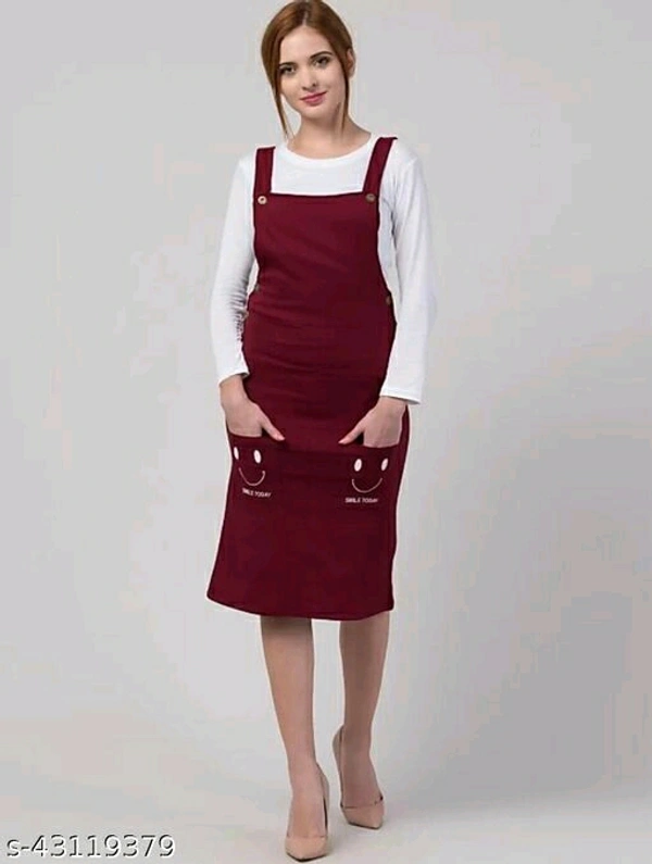 Classy Elegant Women Jumpsuits  - Mehroon, L