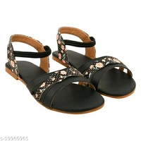 FABYCARRY Casual Flat Sandel For Women And Girls - IND-3