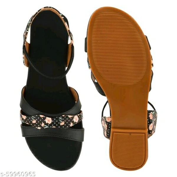 FABYCARRY Casual Flat Sandel For Women And Girls - IND-7
