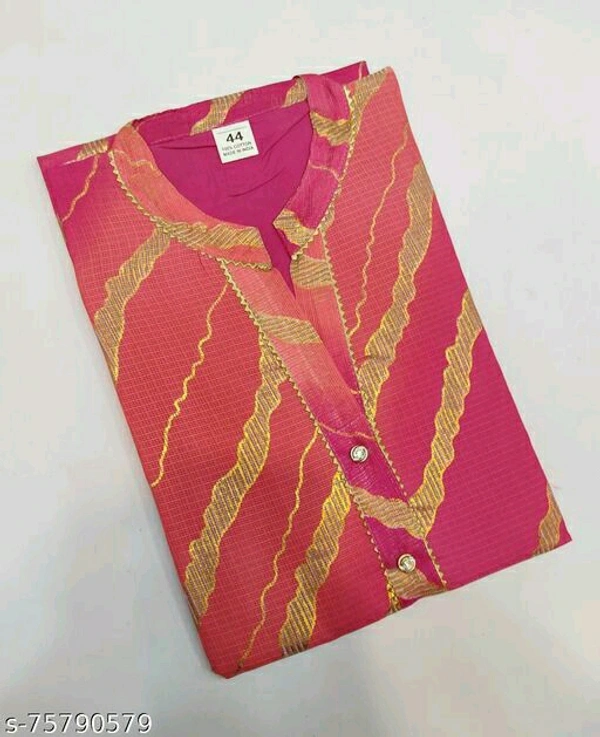Designer Cotton Kota Dorioya Suit - XXL