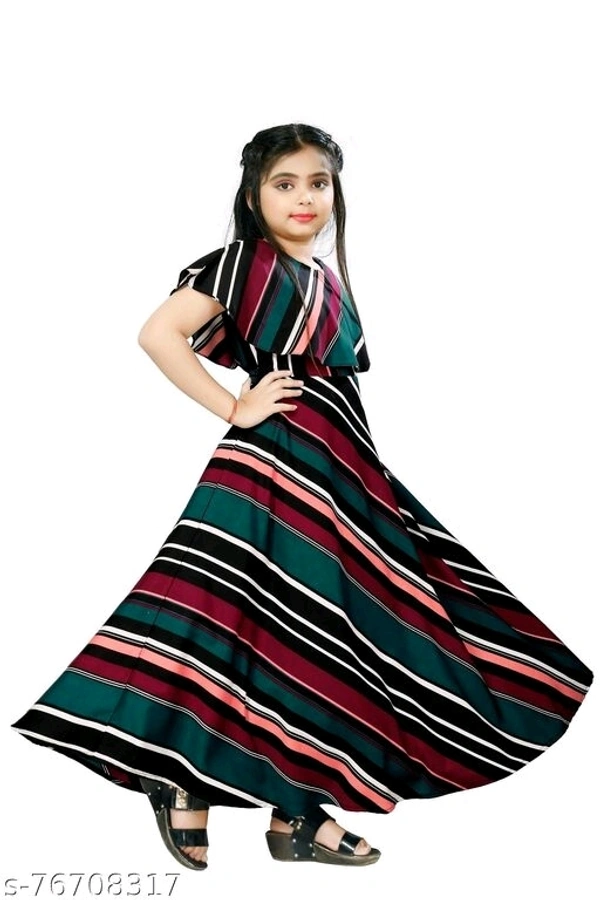 Girls Full Length Party Gown 01 - 5-6 Years 