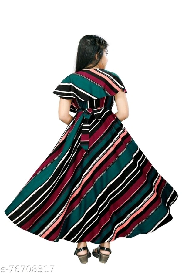 Girls Full Length Party Gown 01 - 6-7 Years