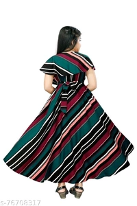 Girls Full Length Party Gown 01 - 7-8 Years