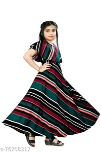 Girls Full Length Party Gown 01 - 11-12 Years