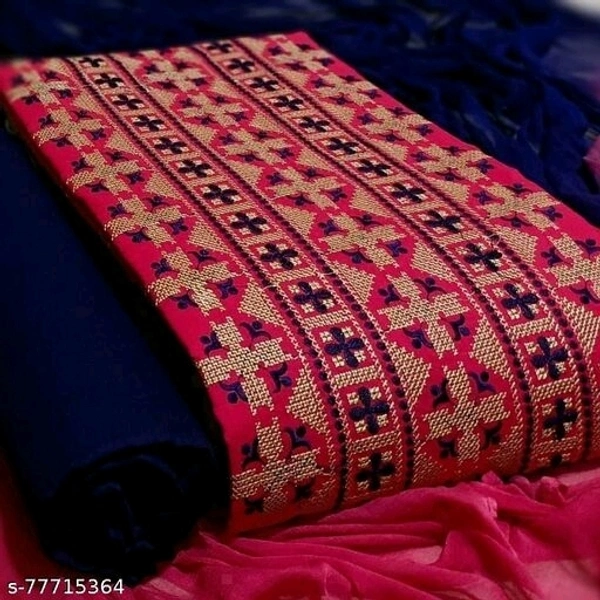 Women Suit  - Red, Un Stitched