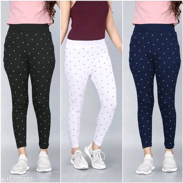 Trendy Women's Jaggings Pack Of 3  - 32
