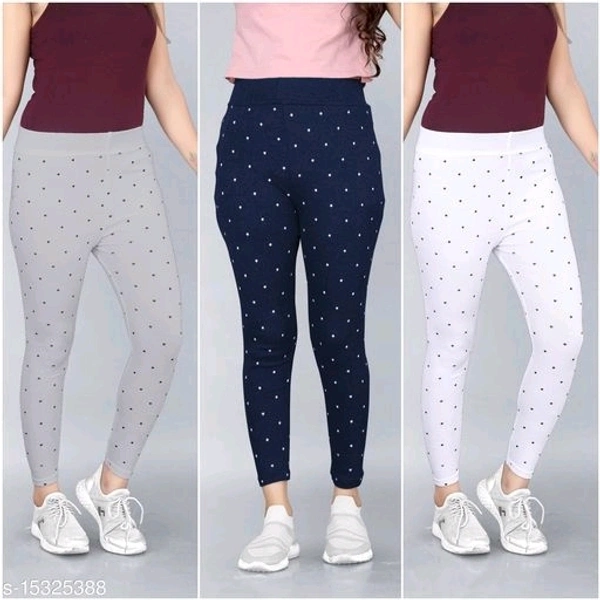 Trendy Women's Jaggings Pack Of 3  - 26