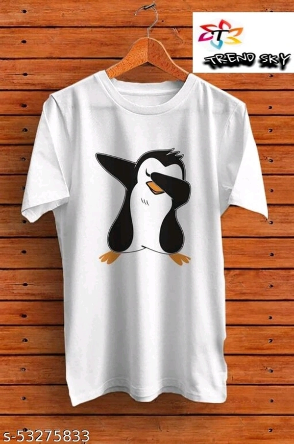 Trens Sky Smilley T Shirt For Men - White, XL