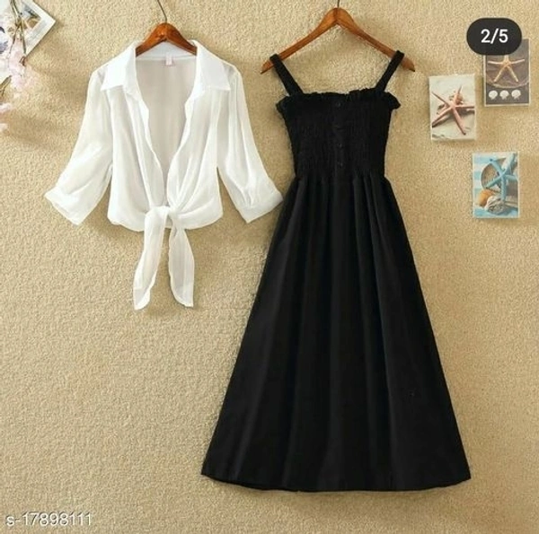 Urbane Partywear Women Dresses - Black, XXL