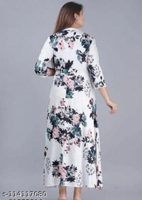 Adrika sensational Kurti for womens - XL, White,