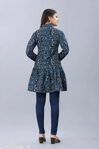2244-FLOWER GIRL - Nevy Blue, L