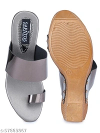 Sapatos Women Casual Wedges Sandals, Ideal for Women (ST-5175-Beige) - IND-6