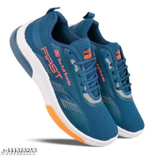  Latest Attractive Men Sports Shoes - Sky Blue,, IND-8