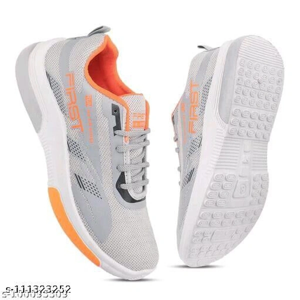  Latest Attractive Men Sports Shoes - Whait,, IND-9