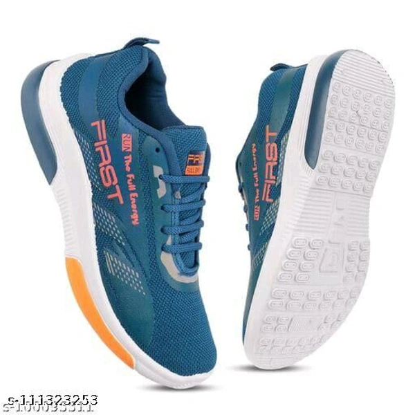  Latest Attractive Men Sports Shoes - Sky Blue,, IND-9