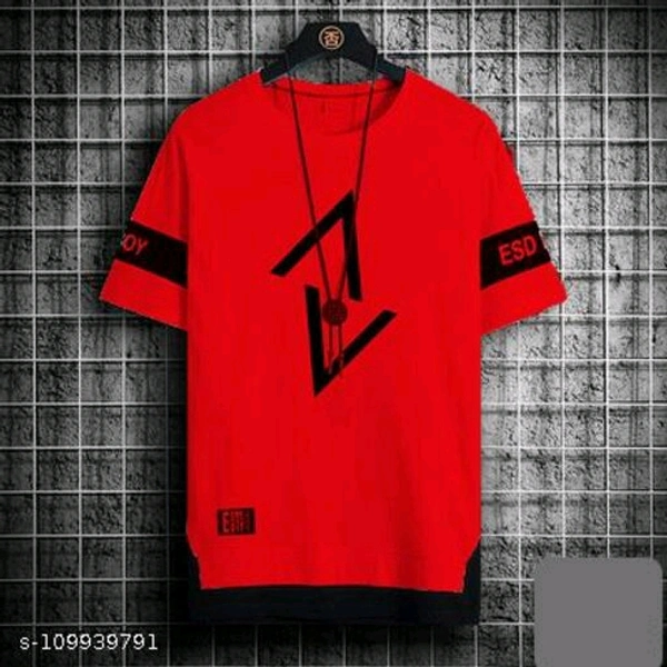 Classic Graceful Men Tshirts - Red , M 