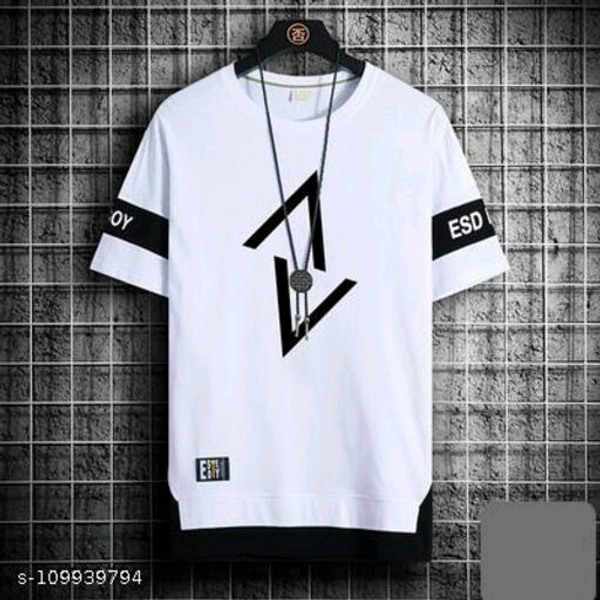 Classic Graceful Men Tshirts - white , L 