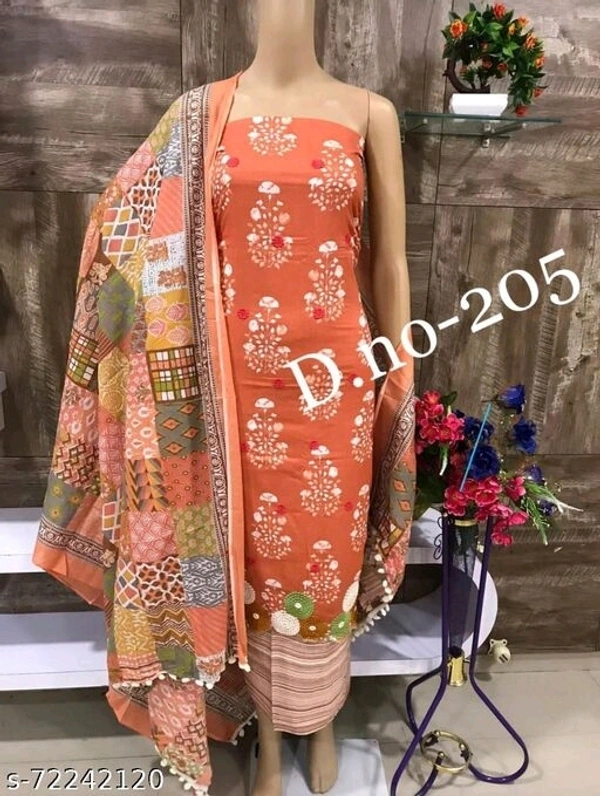 Suit - Un Stitched, Orange