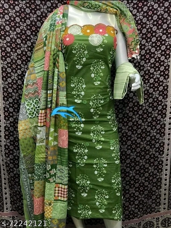 Suit - Un Stitched, Green