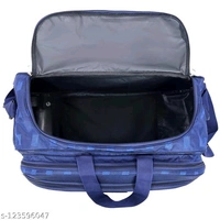 XN Bags Combo Unisex Travel Duffel Bag with Two Wheels Capacity 60Ltr pack of 2 - Blue, Free Size