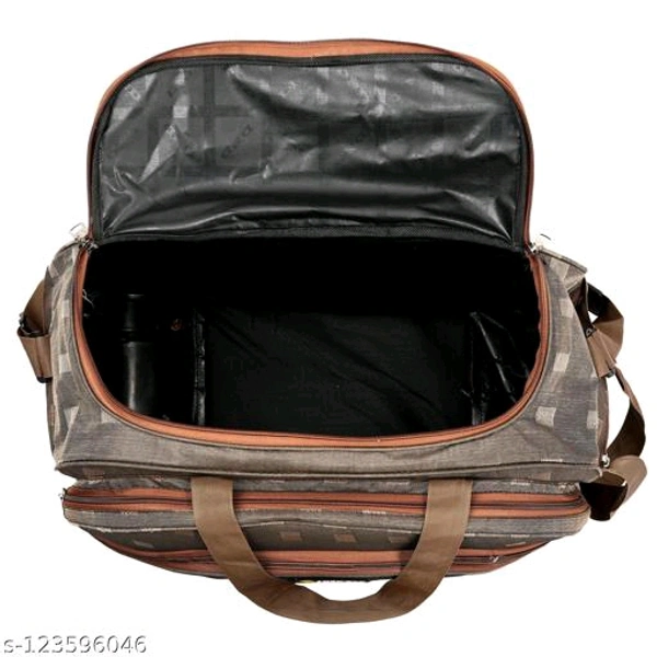 XN Bags Combo Unisex Travel Duffel Bag with Two Wheels Capacity 60Ltr pack of 2 - Golden, Free Size