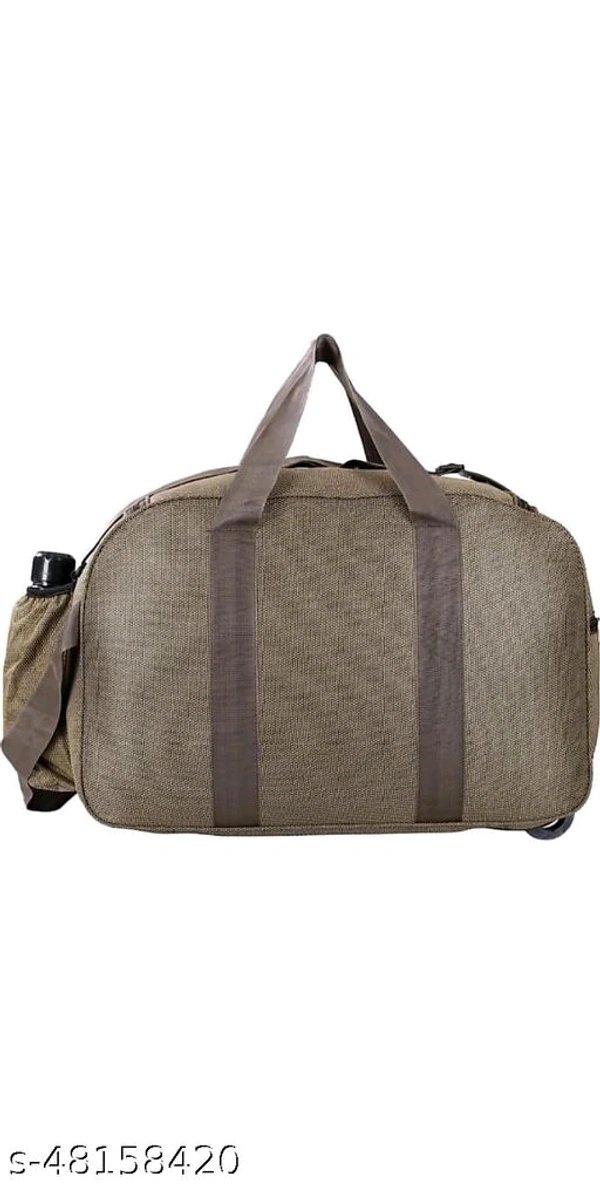 Elite Men Duffel BagsName: Elite Men Duffel BagsProduct - Brown, Free Size