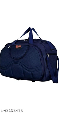 Elite Men Duffel BagsName: Elite Men Duffel BagsProduct - Nevy Blue, Free Size