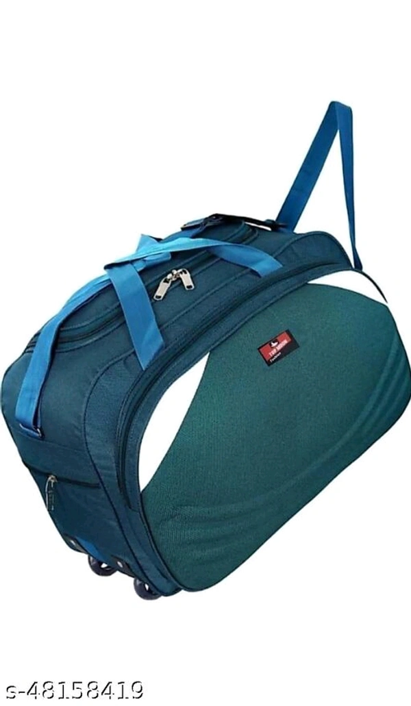 Elite Men Duffel BagsName: Elite Men Duffel BagsProduct - Sky Blue, Free Size