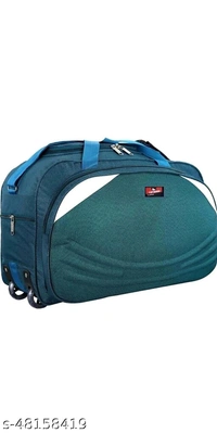 Elite Men Duffel BagsName: Elite Men Duffel BagsProduct - Sky Blue, Free Size