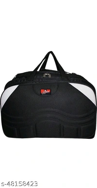 Elite Men Duffel BagsName: Elite Men Duffel BagsProduct - Black, Free Size