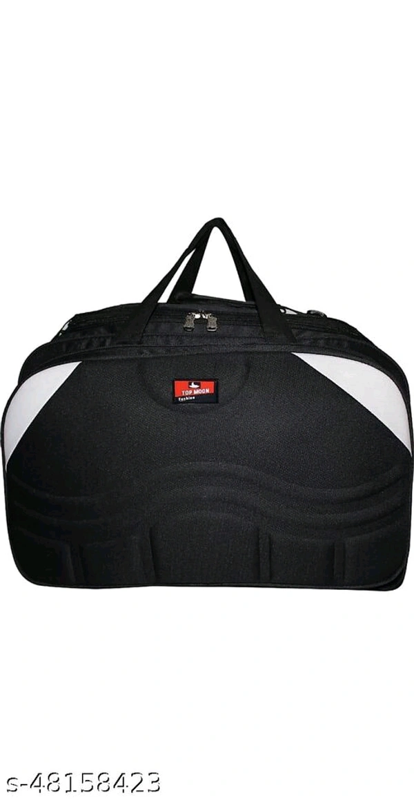 Elite Men Duffel BagsName: Elite Men Duffel BagsProduct - Black, Free Size